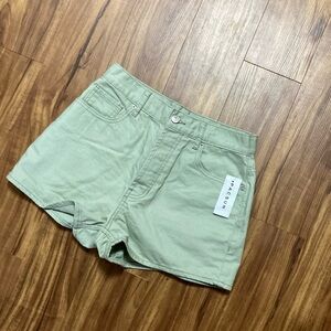 Pacsun high rise green Women's Shorts